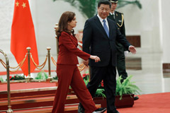 阿根廷女总统访华