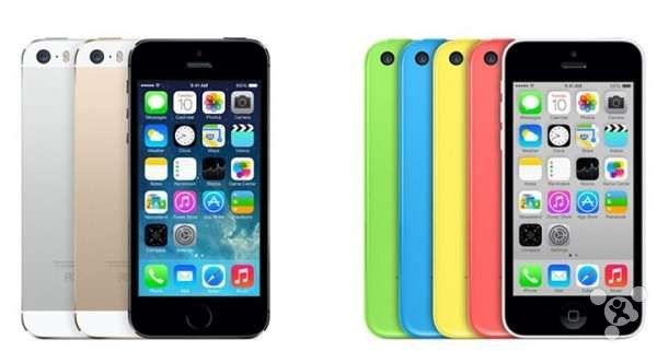 发布了最新的统计,数据显示苹果最新的iphone 5s 和iphone 5c 占据了