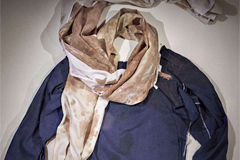 马拉拉被枪击时校服被展览