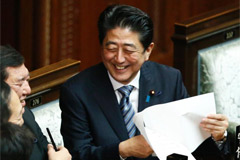 安倍晋三当选日本第97任首相