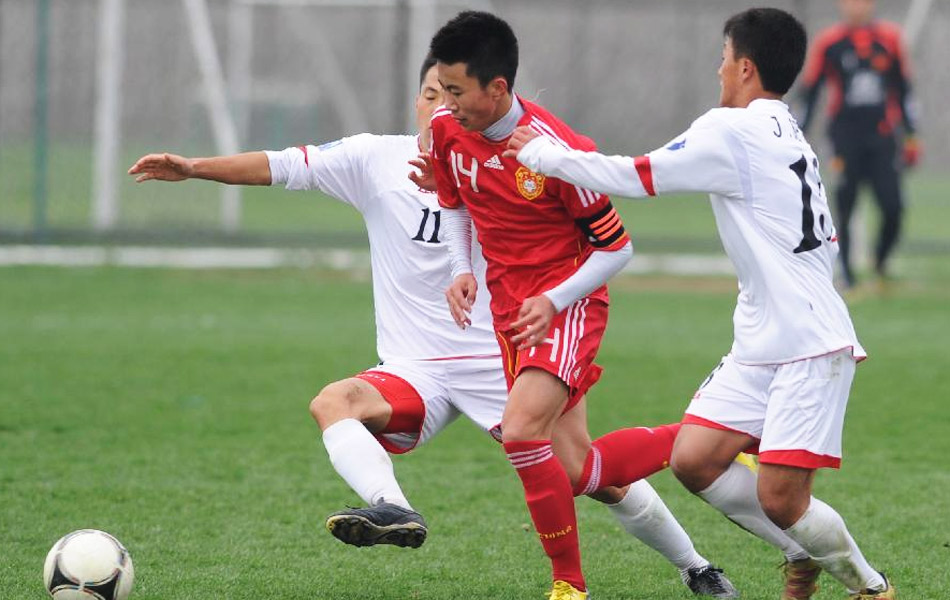 U19国足热身赛战平朝鲜队