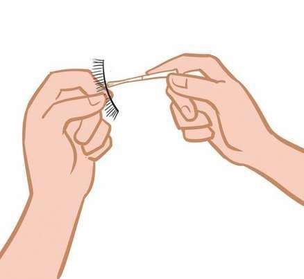 假睫毛化妆术 正确戴假睫毛教程