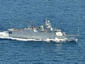 中国056大同舰在大连港入列 服役北海舰队