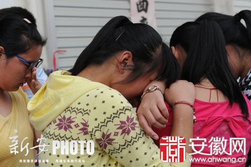 天长市金集中学初三班主任朱长海为救跳楼女生被砸身亡 图