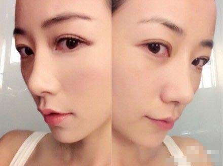 韩雪晒妆前妆后对比照 网友惊呼根本没差