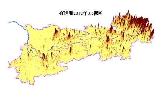 中国长江地形剖面图