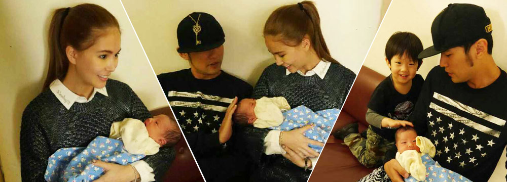  周杰伦昆凌再当干爹干妈 抱婴儿充满慈爱 