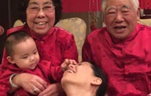 赵欣瑜首晒全家福