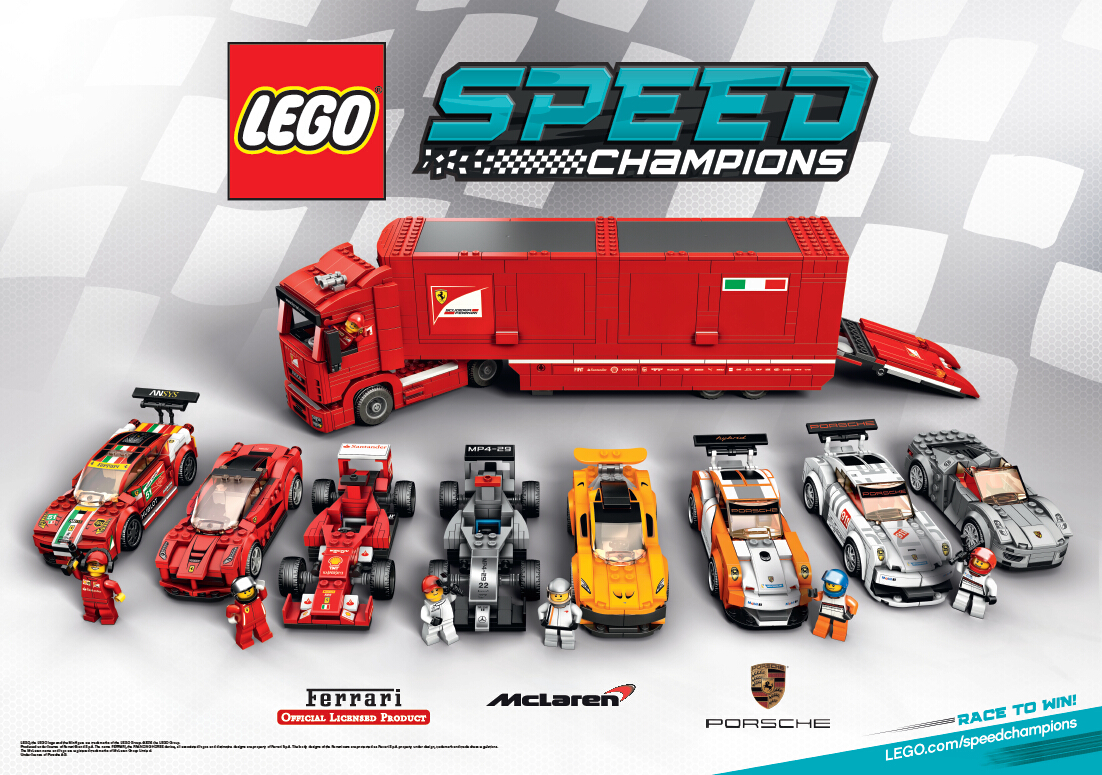 乐高超级赛车系列 LEGO Speed Champions 76895 法拉利 Ferrari F8 Tributo 赛车，到手14.07欧，原价19.99欧！ 2020-10-30 ...