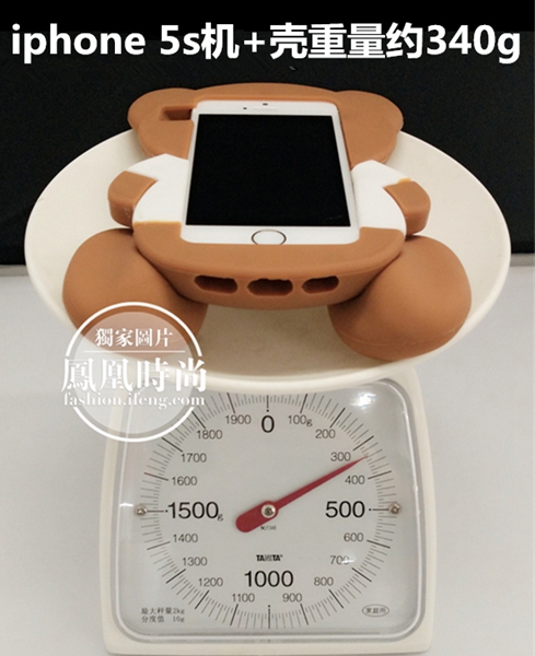 独家评测范冰冰同款345元小熊手机壳