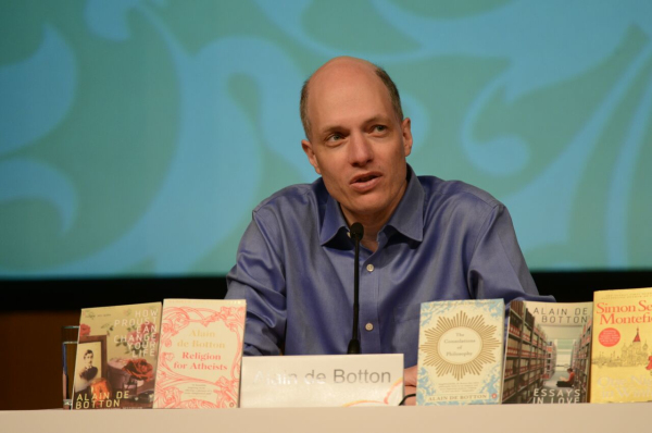 香港书展公开论坛召开,邓永锵携阿兰德波顿畅