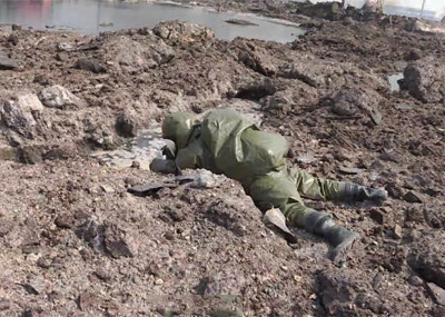 爆炸现场防化团是这样检测水质的