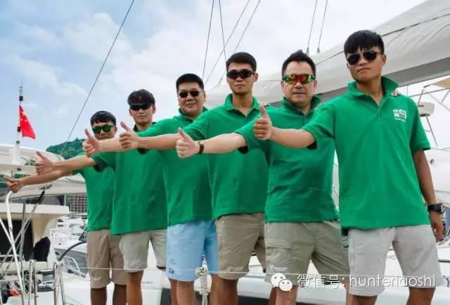 海南水果岛帆船队出征第九届中国杯国际大帆
