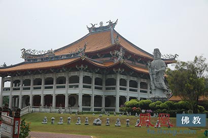 东南亚最大的禅寺:新加坡光明山普觉禅寺