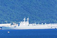 实拍中国最新052D导弹驱逐舰入列南海