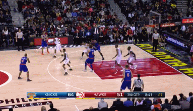 补扣 单挑全明星 冲撞刺头 这个新秀不好惹!|gif