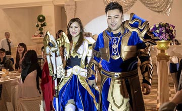 牧师嫁给了法师 他们的婚礼惊艳了世界