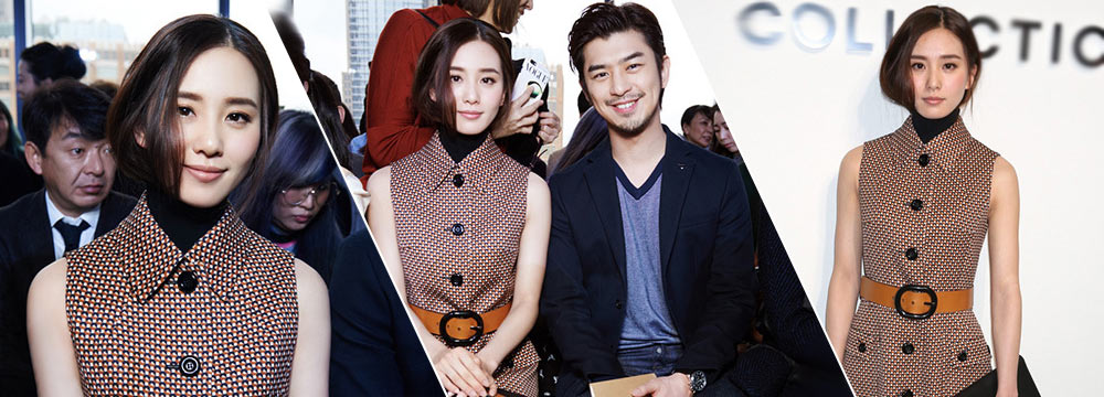 刘诗诗亮相纽约时装周 婚期将至气色好