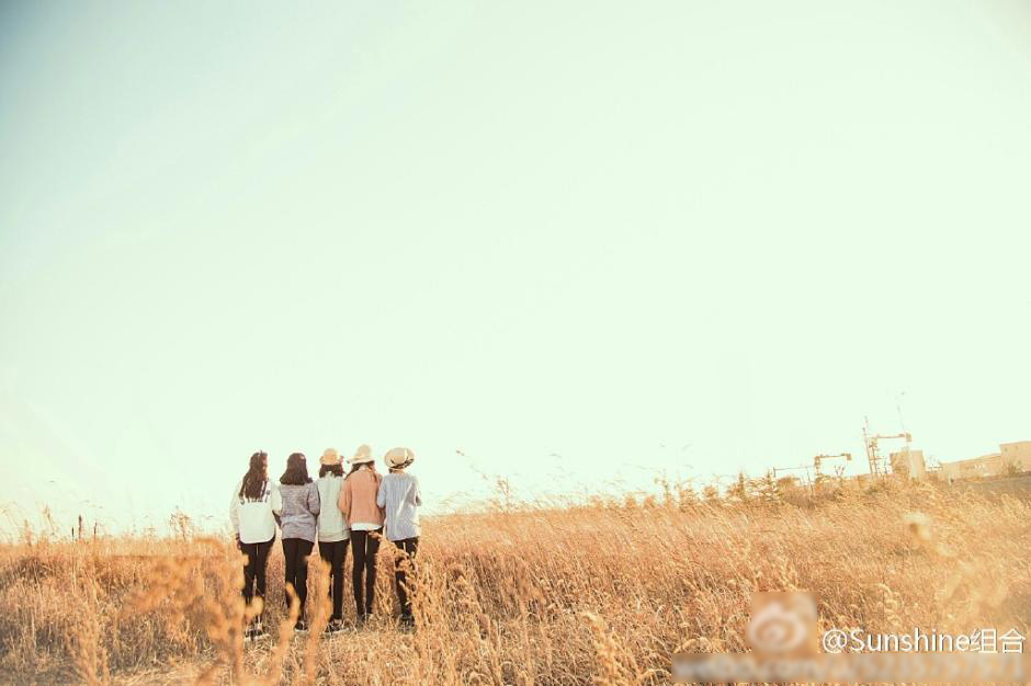 青春校园女子组合sunshine拍摄唯美风格写真