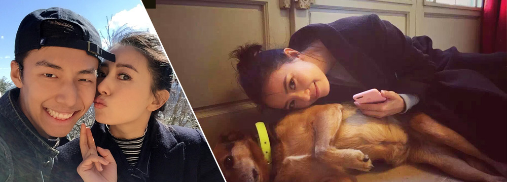 女神也卖萌！高圆圆主动献吻摄影师
