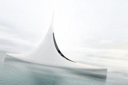 似暗夜明星 俄罗斯设计师打造新型游艇