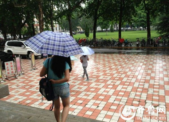 聊城气象部连发两次暴雨预警 临清降雨超50毫