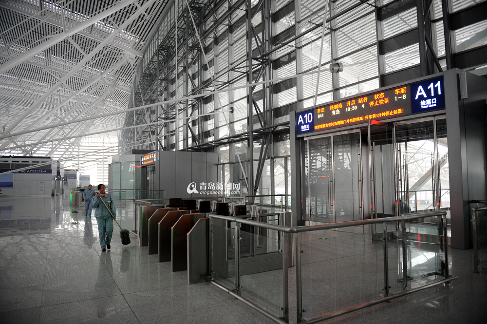青岛北站明启用 日运送旅客近2万_频道_凤凰网