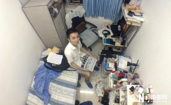 港漂:4平米下"棺材房"的蜗居生活