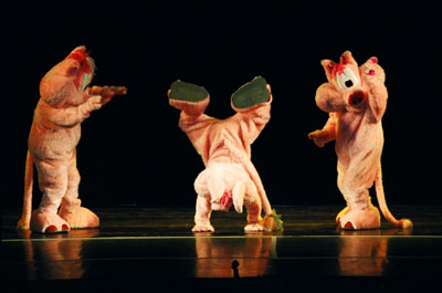 俄罗斯梦幻音乐舞蹈剧《动物星际狂欢》