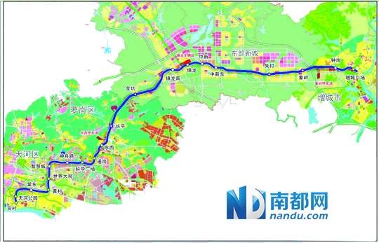 广州地铁21号线进度提速 9个车站已开始施工