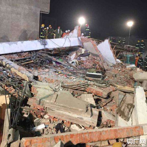  河南在建房坍塌  豆腐工程谁来买账?!_广州频