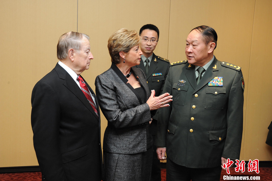 中国国防部长9年来首次到访五角大楼