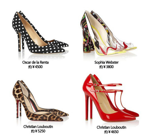高跟鞋永不过时 增添女人味全靠它