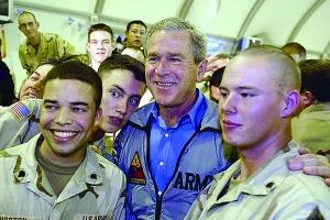 小布什为老兵演讲要价10万遭怒斥替其感到羞