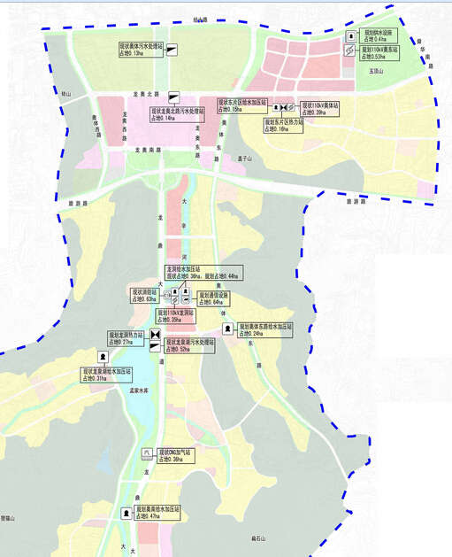 市政设施规划图