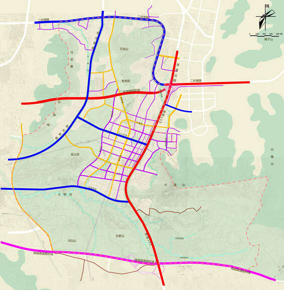 5道路系统规划图