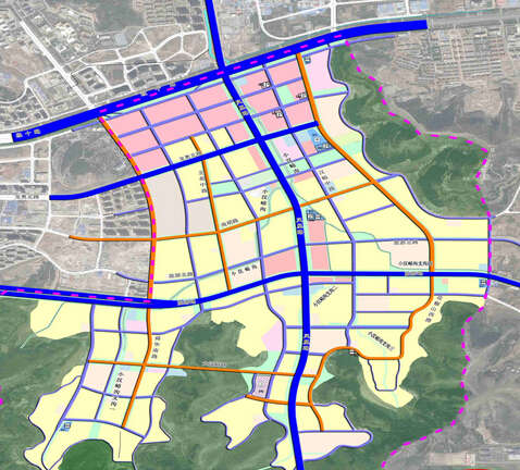 4道路系统规划图