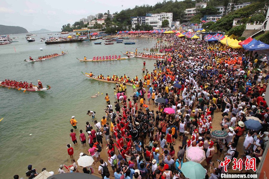 香港端午节举办国际龙舟赛