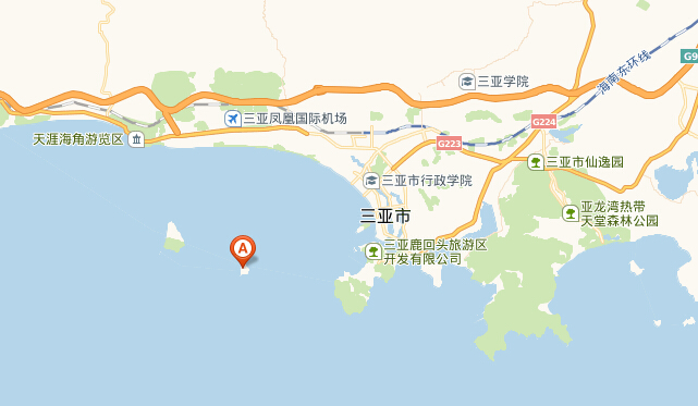 出发去海南 出发去海南 正文地址:三亚湾外海,距三亚8海里 交通