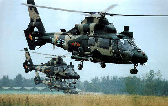 中国直9武装直升机武器其全 与俄米24火力相近