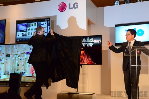LG发布100吋激光液晶电视