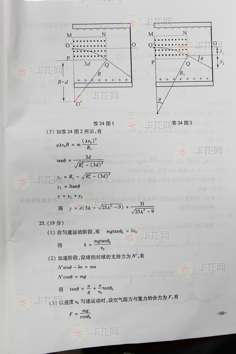 高考理综考哪几科?