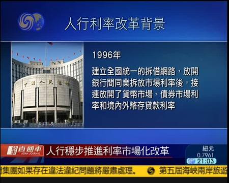 中国央行17年间稳步推进利率市场化改革