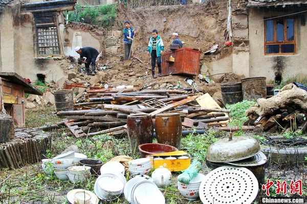 甘肃天水张家川县暴雨灾害已致20余万人次受