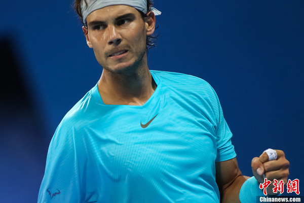 中网纳达尔2:0战胜科赫尔斯奇雷伯 顺利晋级