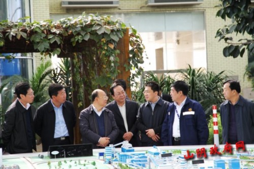 左云县政府考察团在山阴县参观学习