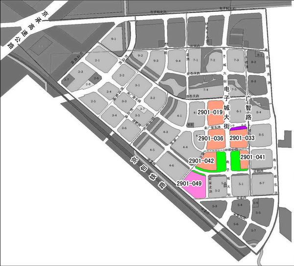 电子城西区北扩部分地块简介