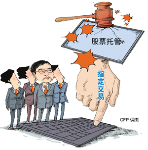 指定交易 不该设的屏障