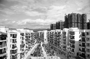 　　宁都保障性住房林立