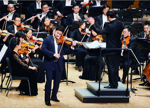 青岛交响乐团闭幕音乐会日本天才小提琴家加盟